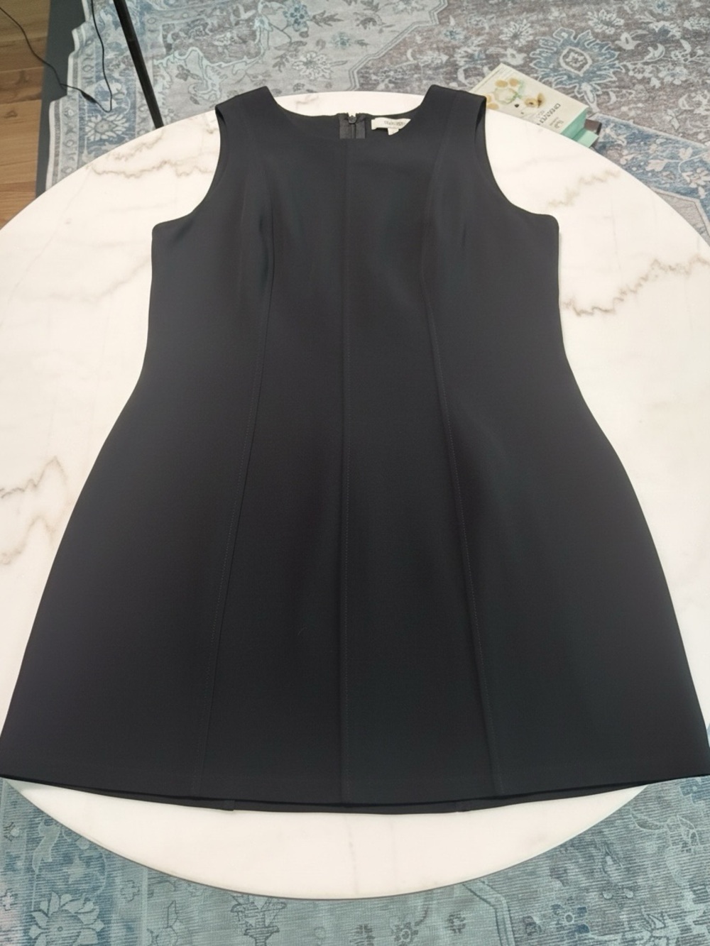 A New Day Black Sleeveless Dress – Juniors Size 17 - Picture 3 of 5
